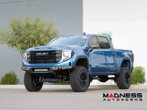 GMC Sierra 1500 Front Bumper - Black Label Series - Addictive Desert Designs GMC Sierra 1500 Front Bumper - Black Label Series - Addictive Desert Designs